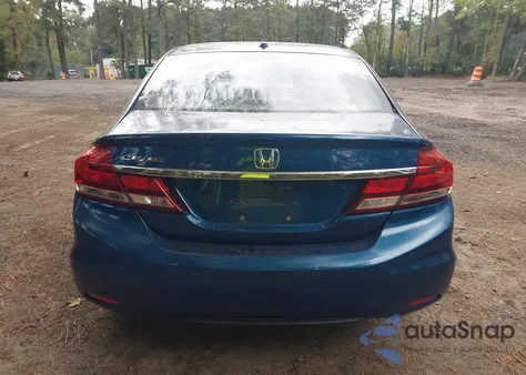 2013 Honda Civic Ex-L z USA, uszkodzony, nr VIN 2HGFB2F92DH503859